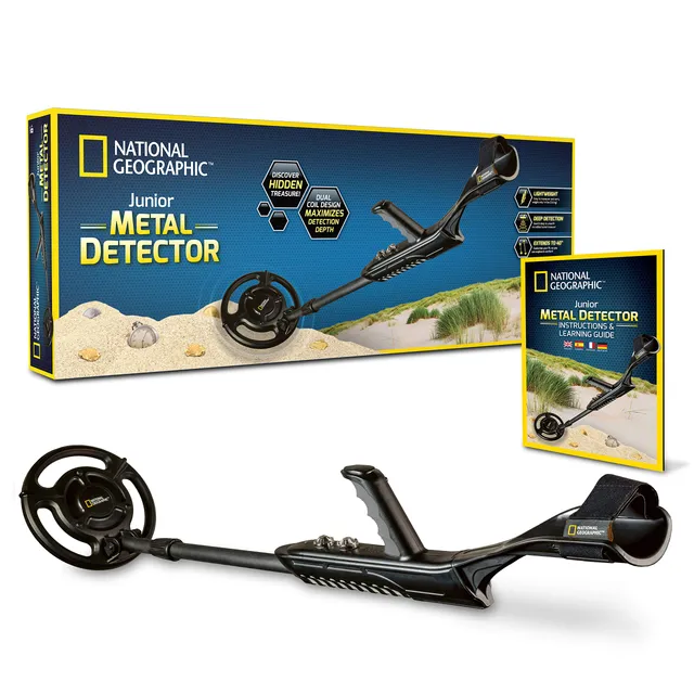 National Geographic Kit scientifici e di scoperta Metal Detector Junior metal detector bambini regolabile