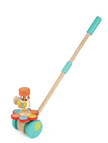 Hape Spingi e cammina E0341 Spingi Farfalle Ballerine in legno