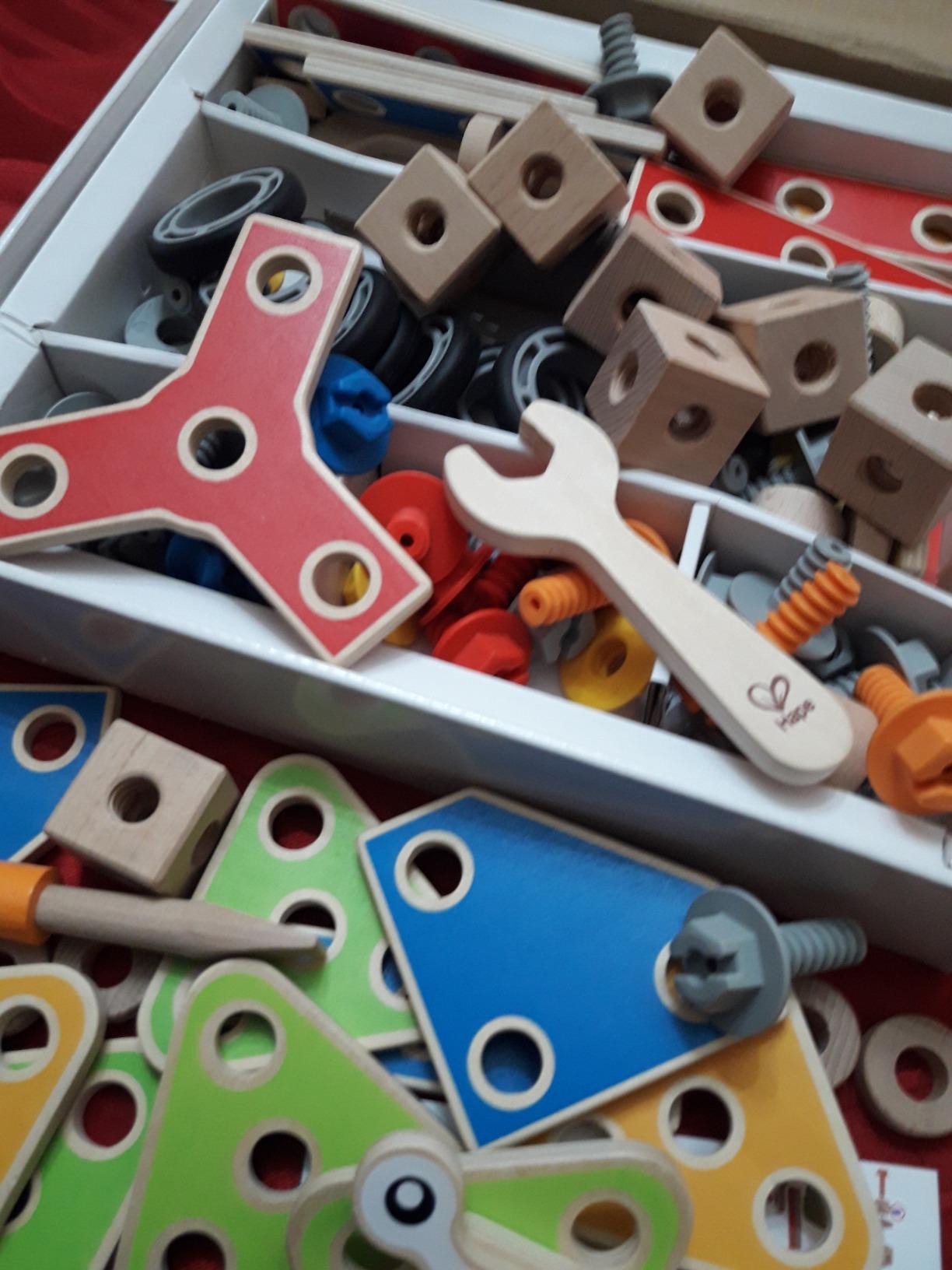 HAPE Montare e costruire E3081 set costruzioni 62 pezzi