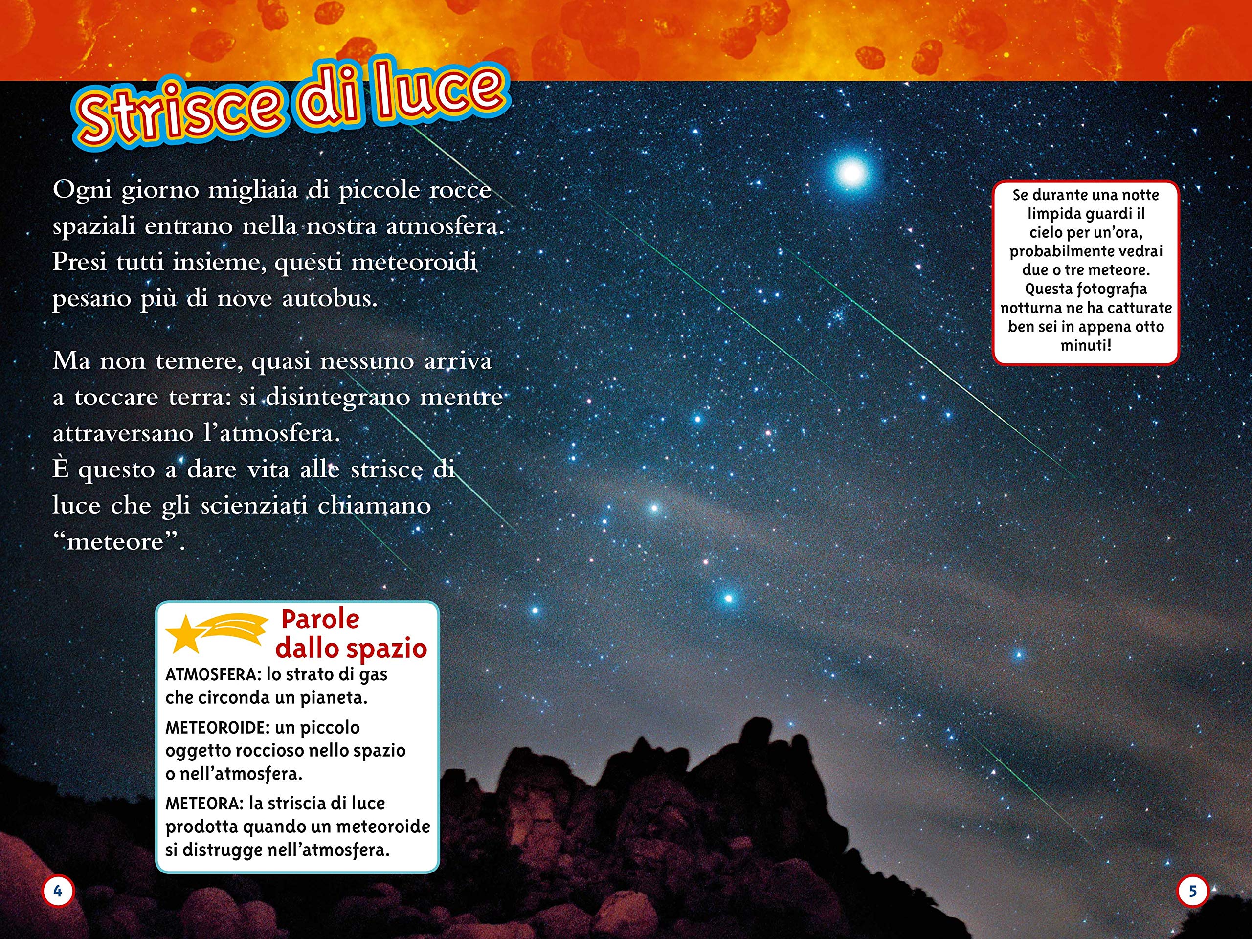 National Geographic Kids – Libri Meteoriti. Livello 4. Diventa un super lettore