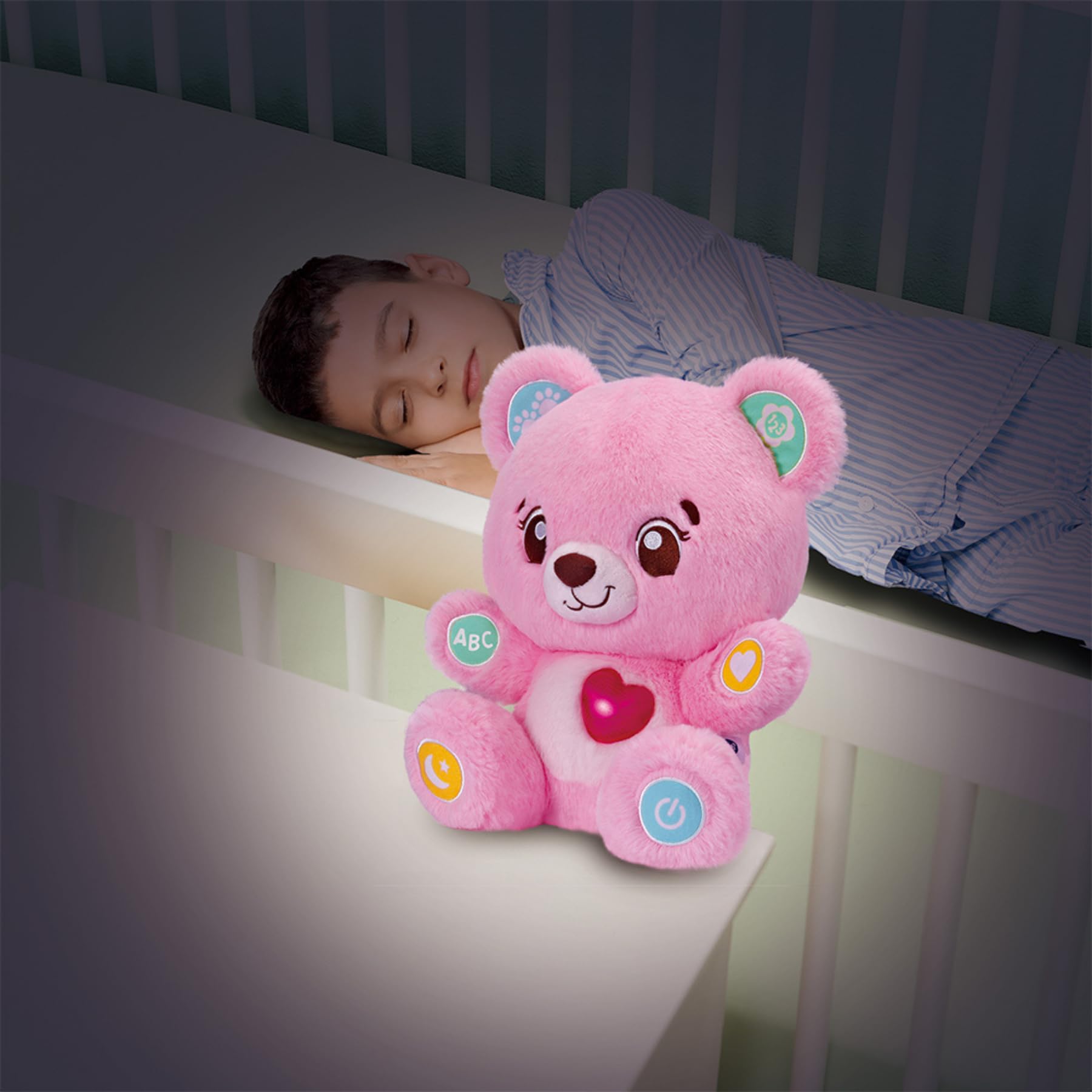 VTech Giocattoli 1-3 anni Biscotto Coccole e Chiacchiere orsetto rosa interattivo
