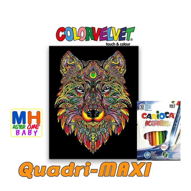 Colorvelvet Quadri-MAXI quadri da colorare