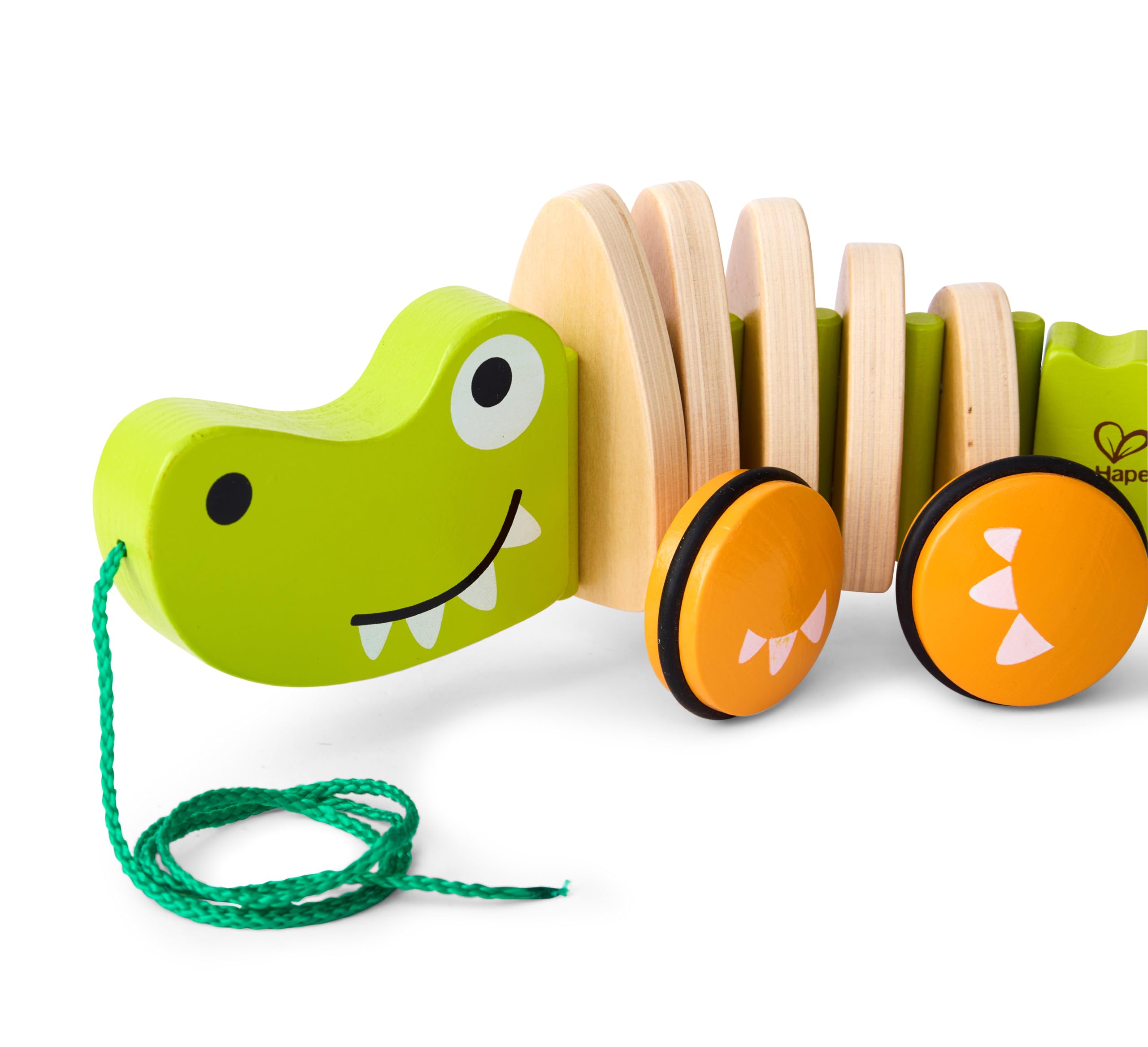 Hape Giocattoli per le abilità motorie E0348 Coccodrillo Multi Curve in legno