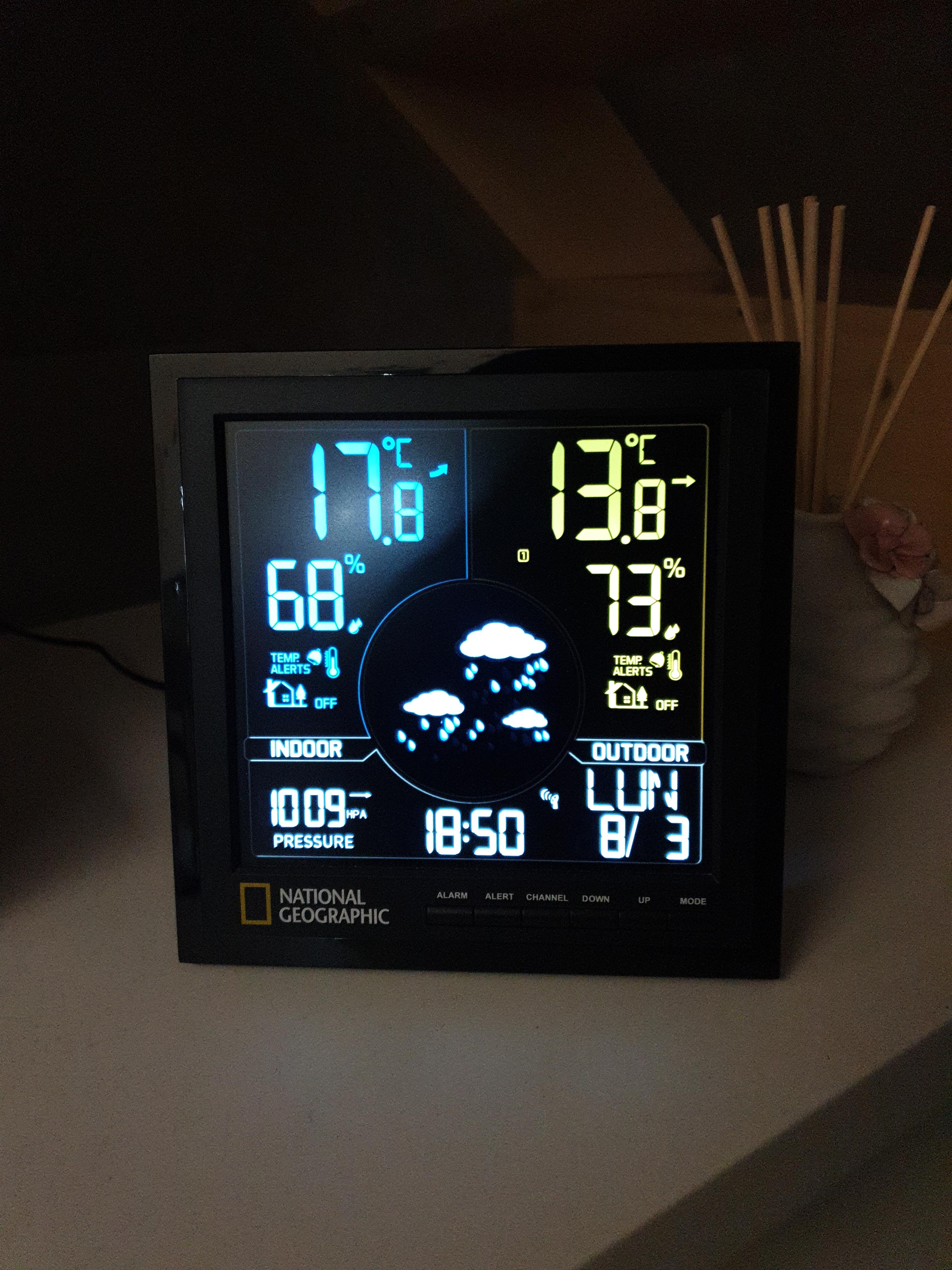 National Geographic Stazioni meteorologiche 9070600 stazione meteo a colori