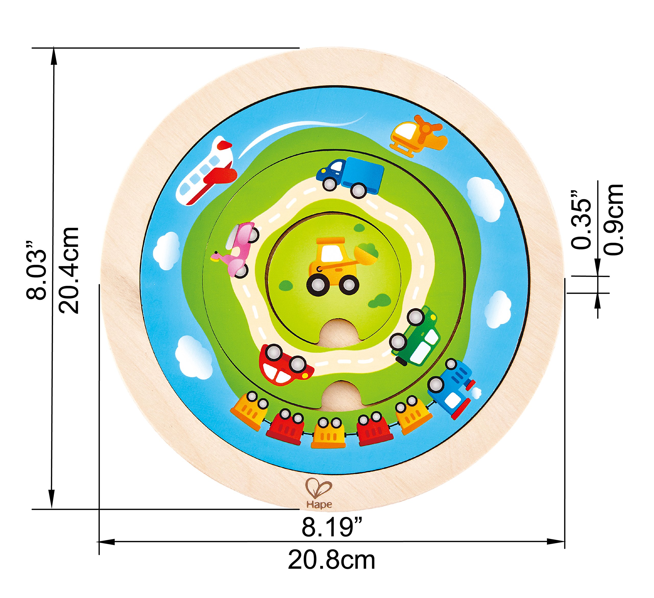 Hape Puzzle E1605 puzzle in legno