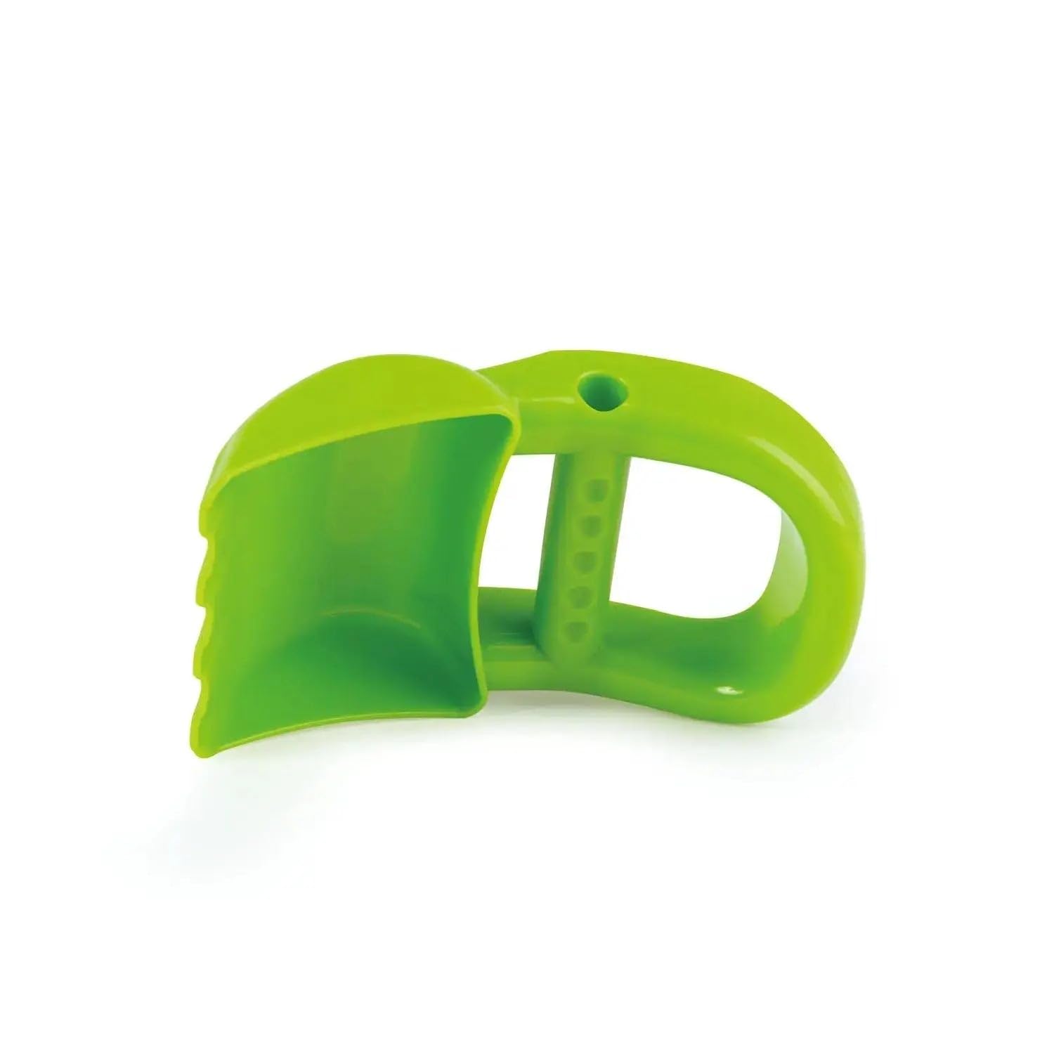 Hape Giochi da spiaggia Scavatrice Manuale verde per sabbia