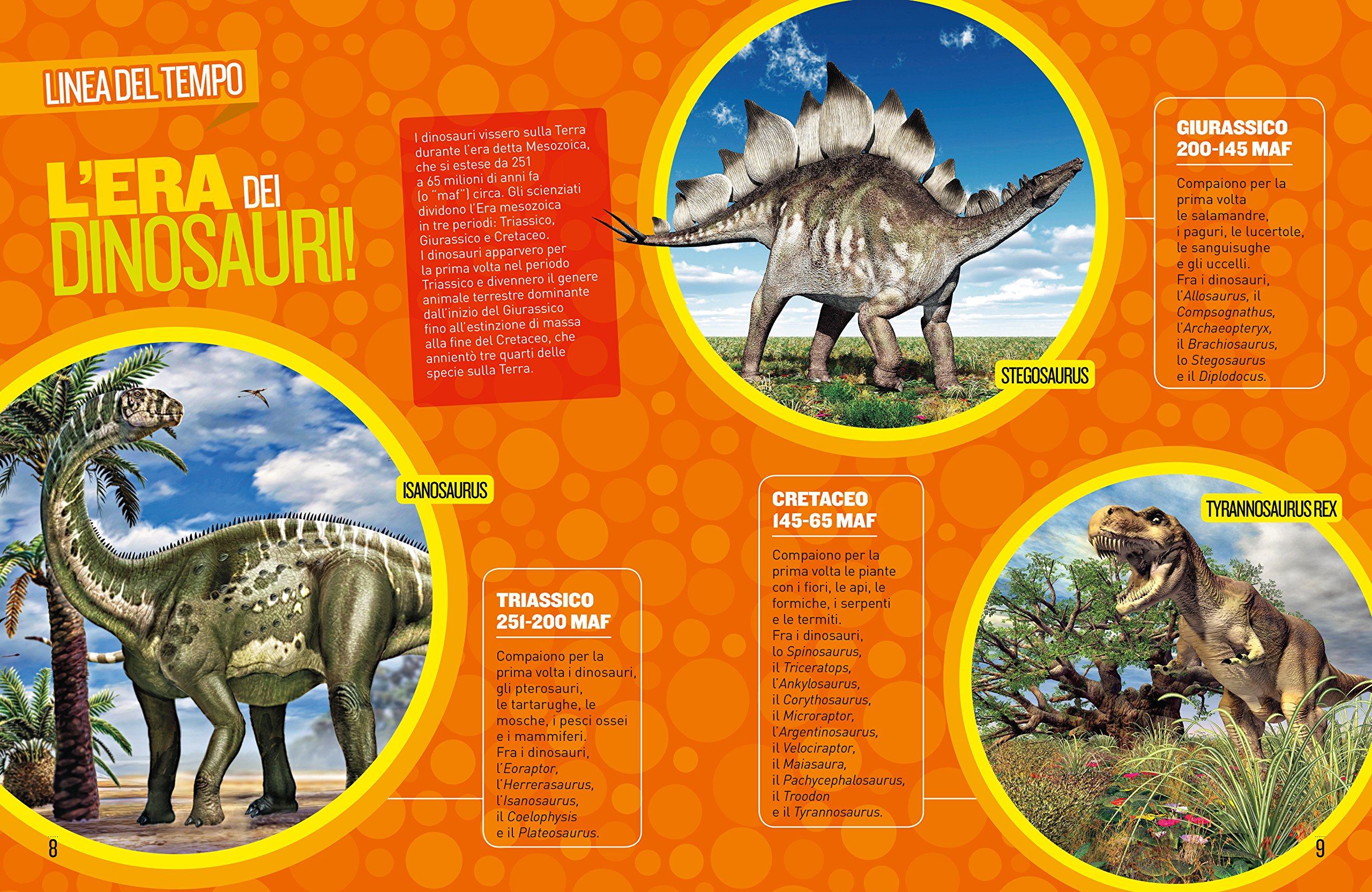 National Geographic Kids – Libri Dino Record libro a colori
