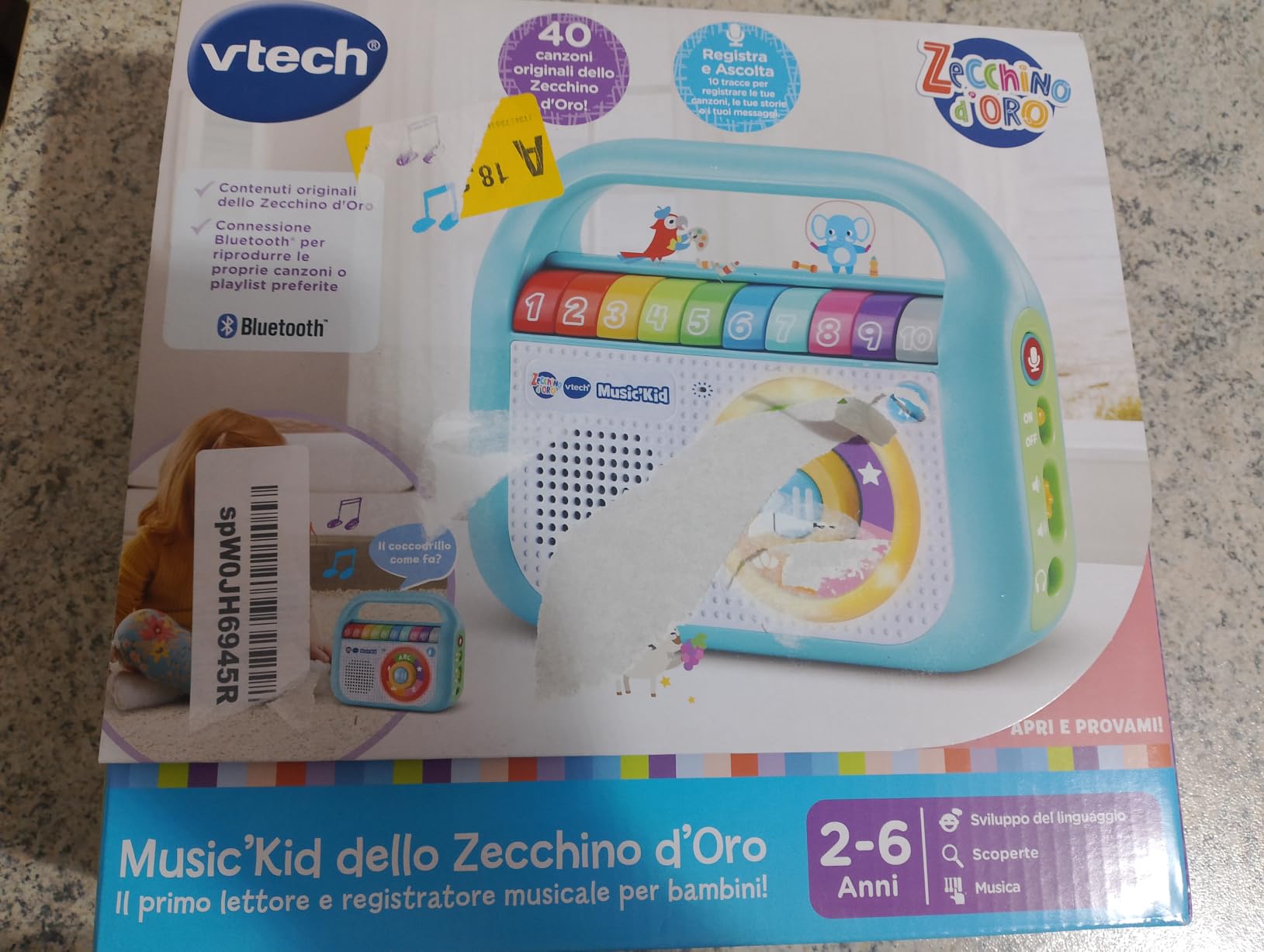 VTech Giocattoli 3-6 anni Music'Kid Zecchino d'Oro lettore MP3