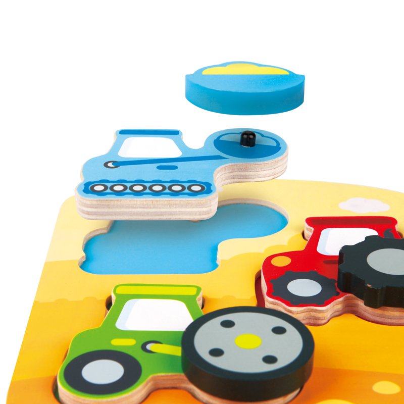 Hape Puzzle E1608 puzzle in legno a incastri