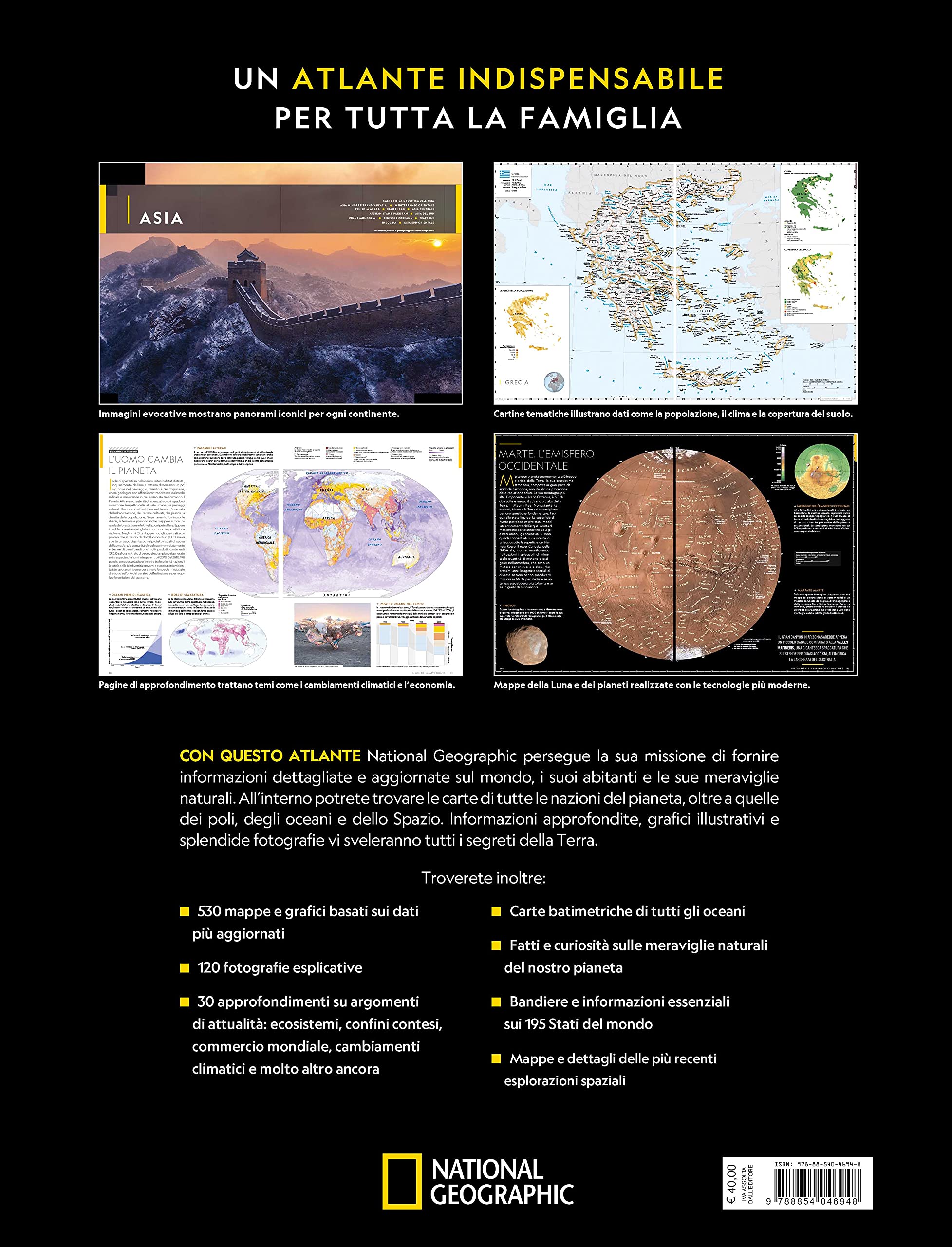 National Geographic – Libri Atlante del Mondo atlante geografico
