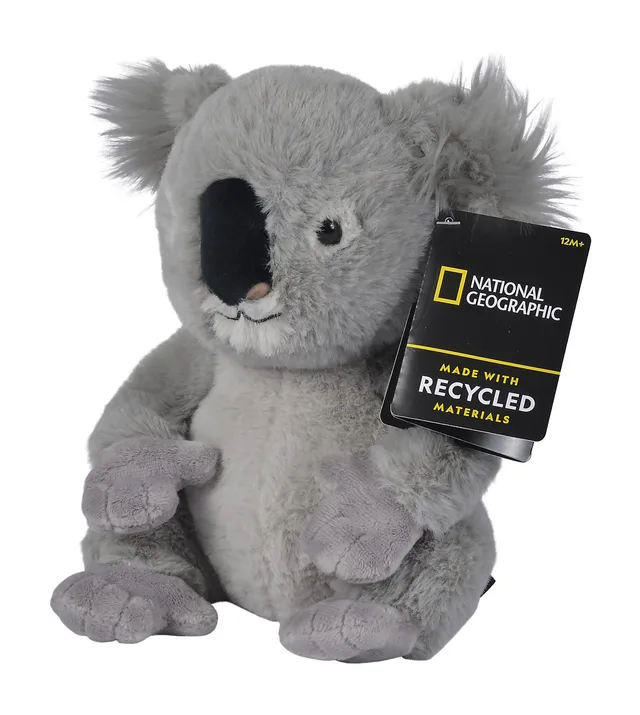 National Geographic Peluche e figurine Koala peluche 25 cm riciclato