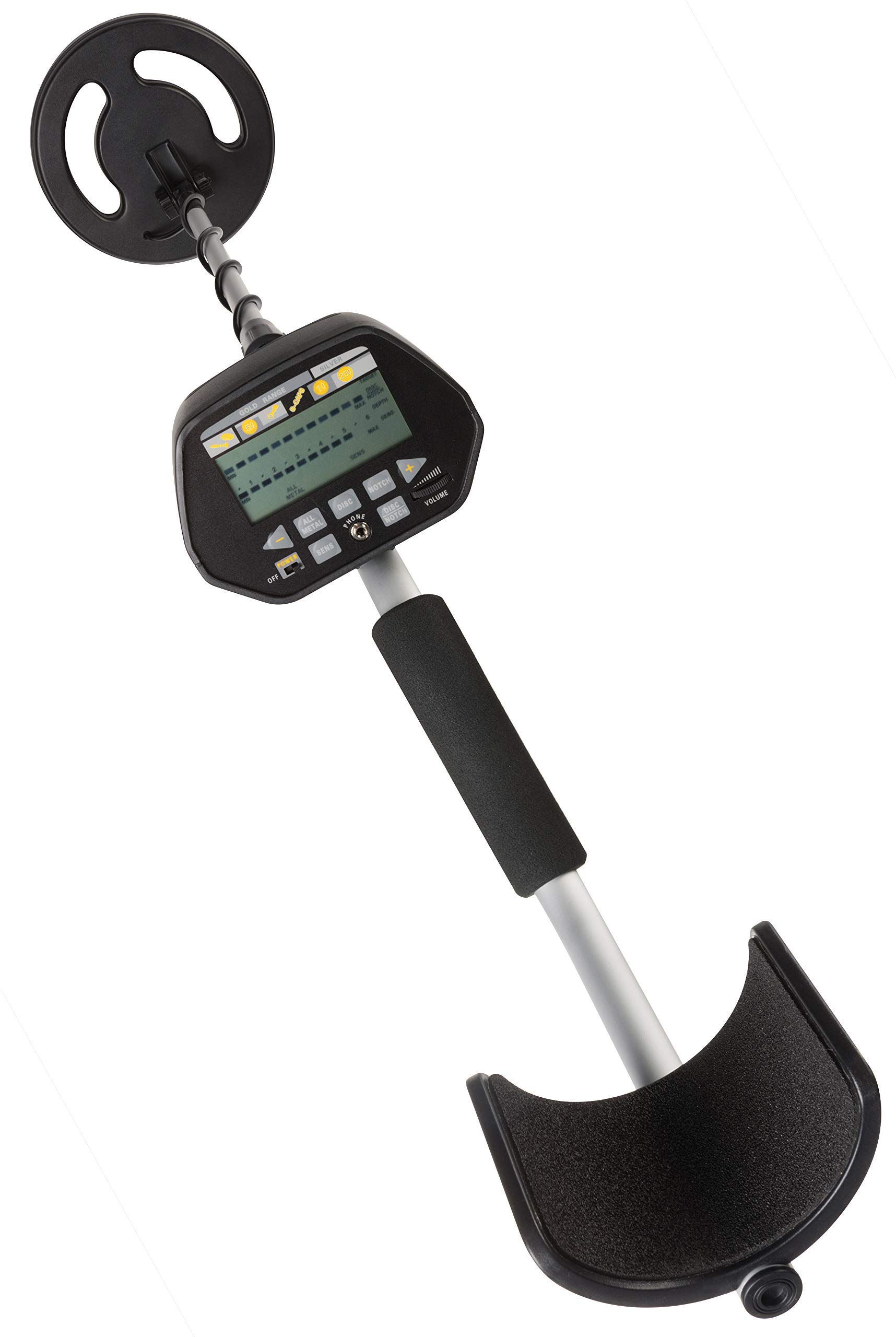 National Geographic Kit scientifici e di scoperta Metal detector cercametalli LCD 100-125 cm