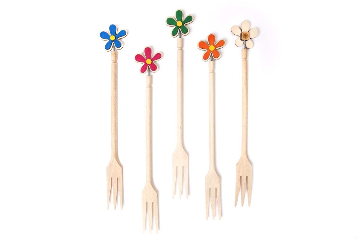 Il Pianeta delle idee In Cucina Margherita Forchetta in legno