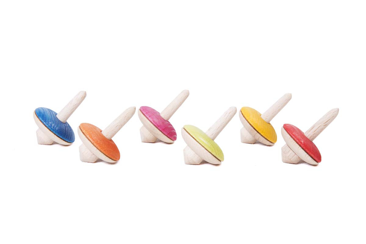 Il Pianeta delle idee Giocare Trottole Colorate trottole