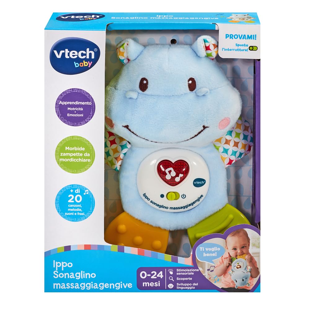 VTech Ippo sonaglio massaggia gengive musicale 0-24 mesi