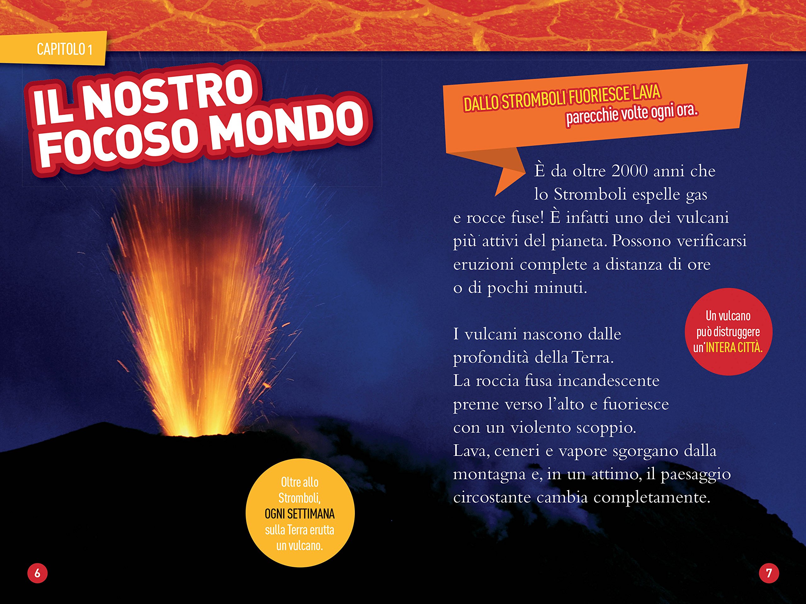 National Geographic Kids – Libri Vulcani. Livello 4 libro illustrato
