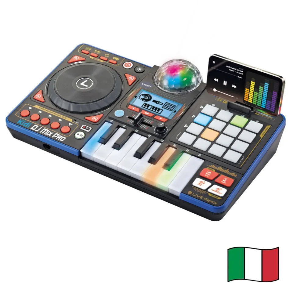 VTech Giocattoli 6 anni e + Kidi DJ Mix Pro console DJ Bluetooth