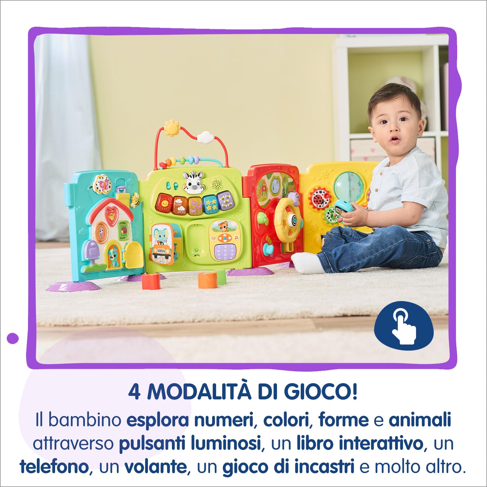 VTech Giocattoli 0-12 mesi Il Mio Primo Centro Attività 3 in 1 6-36 mesi