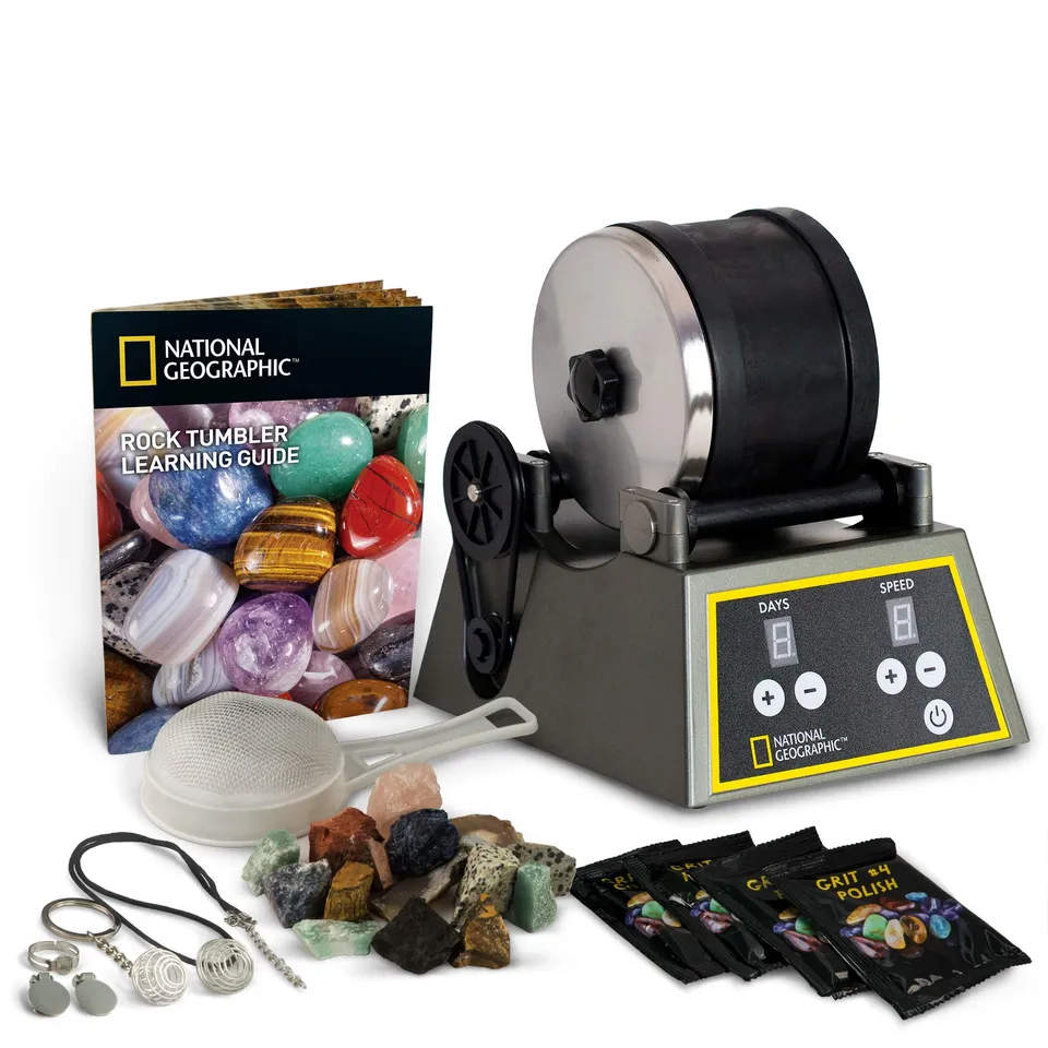 National Geographic Kit scientifici e di scoperta Ngprotumbler levigatrice per pietre Pro