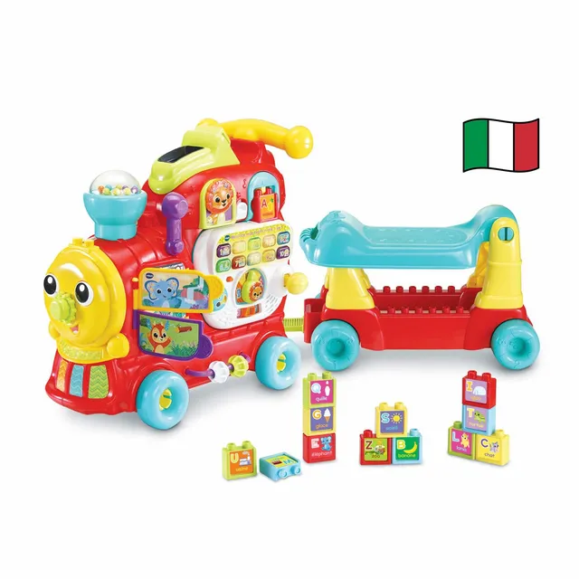 VTech Giocattoli 1-3 anni Edo Maxi Treno Cavalcabile 7 in 1 trenino elettrico 12-36 mesi