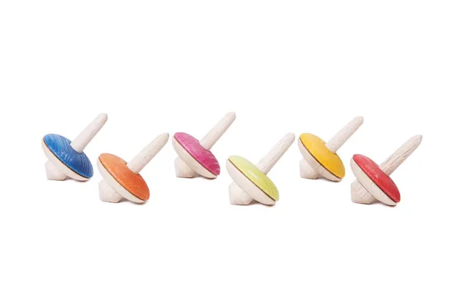 Il Pianeta delle idee Giocare Trottole Colorate trottole
