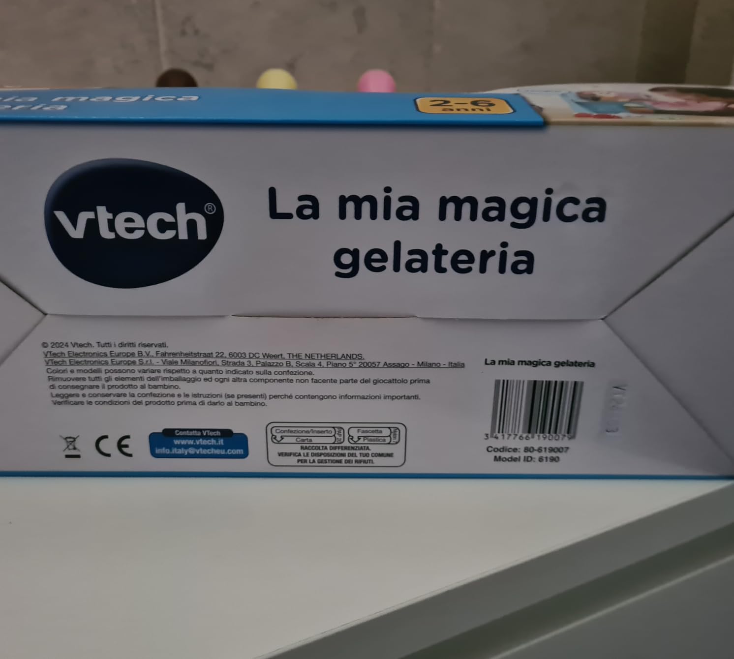 VTech La Mia Magica Gelateria, gelatiera giocattolo con 12 accessori