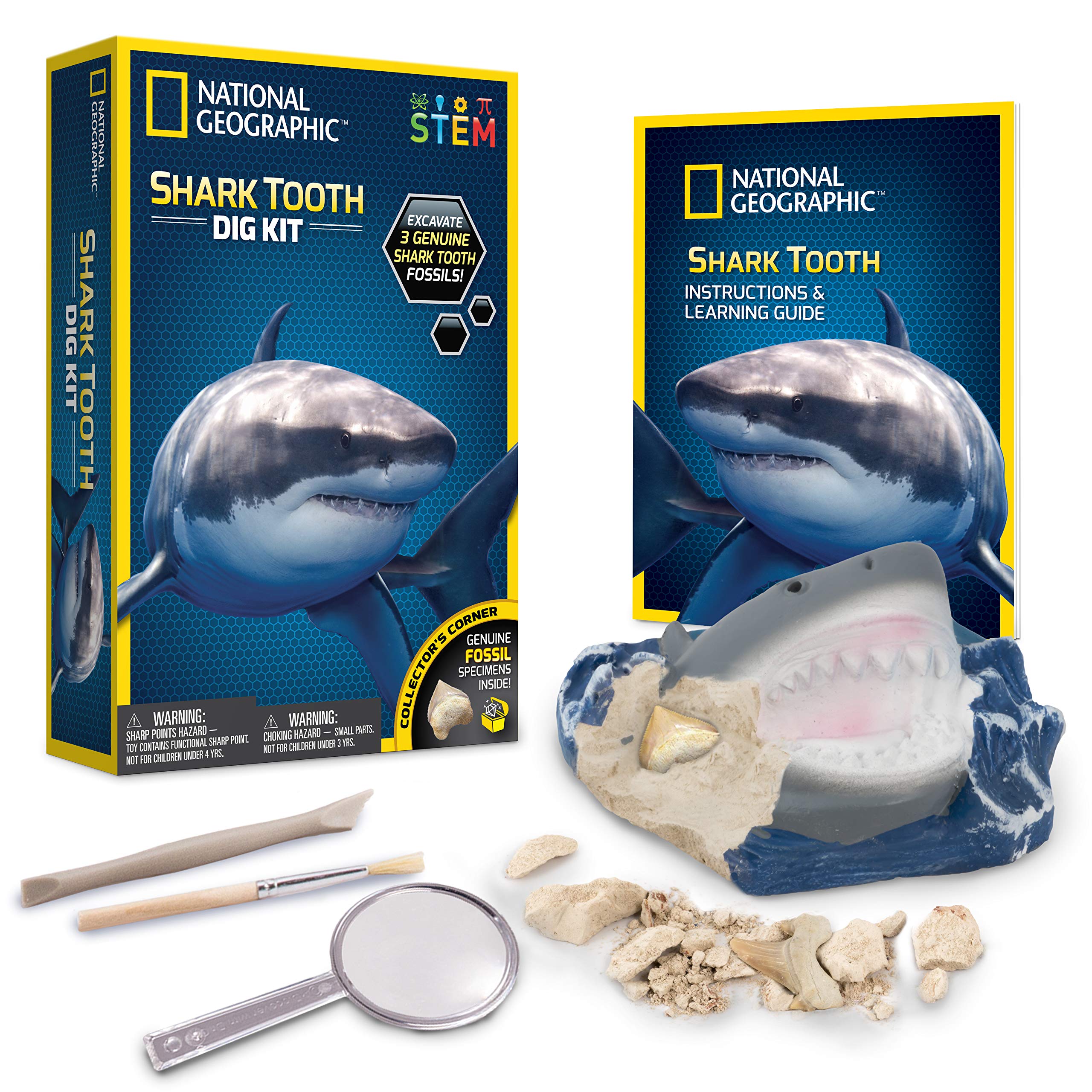 National Geographic Kit scientifici e di scoperta Kit Scavare 3 Insetti