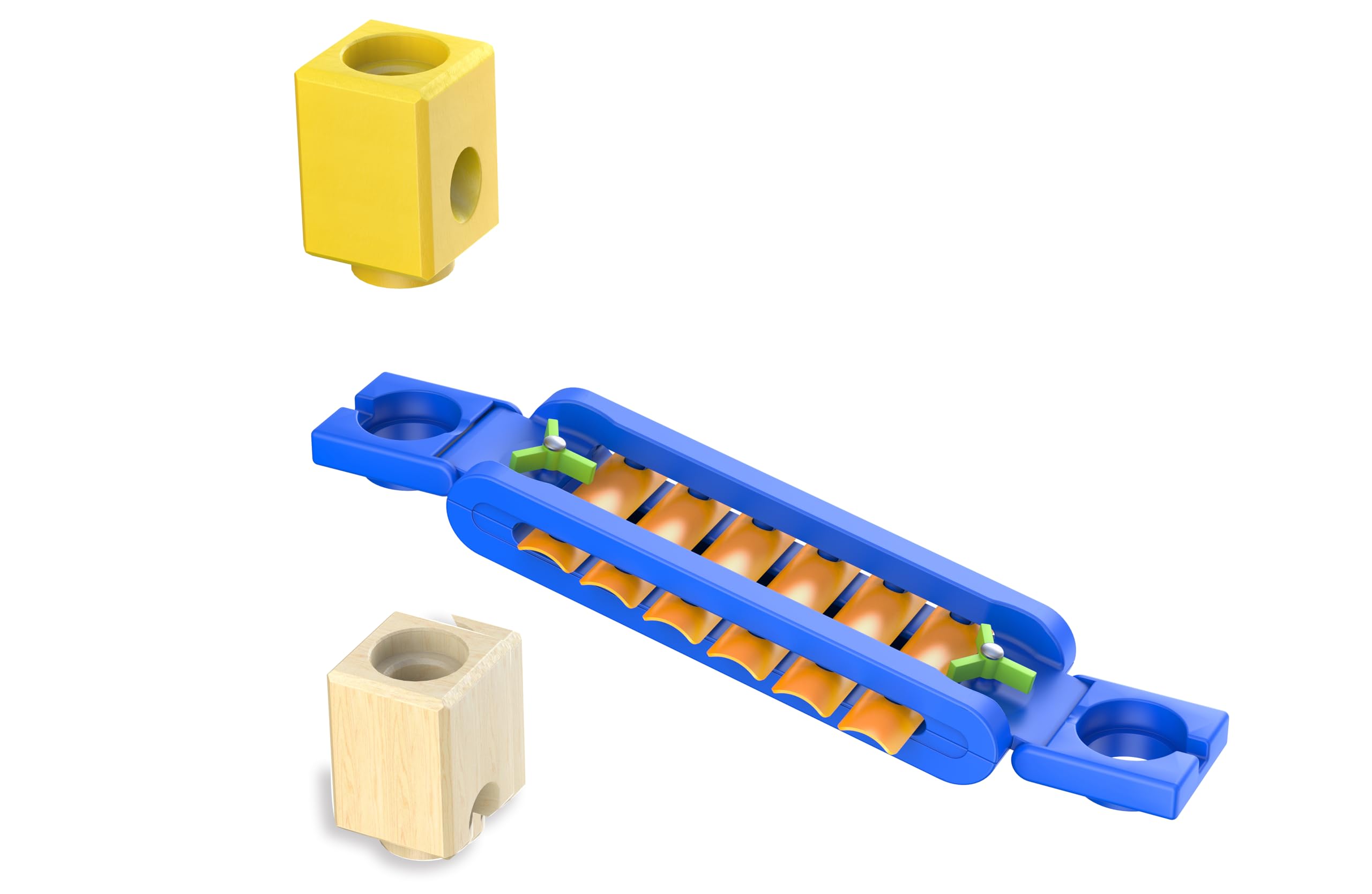 Hape Quadrilla Scivolo Sonoro binario xilofono per biglie 13 pezzi