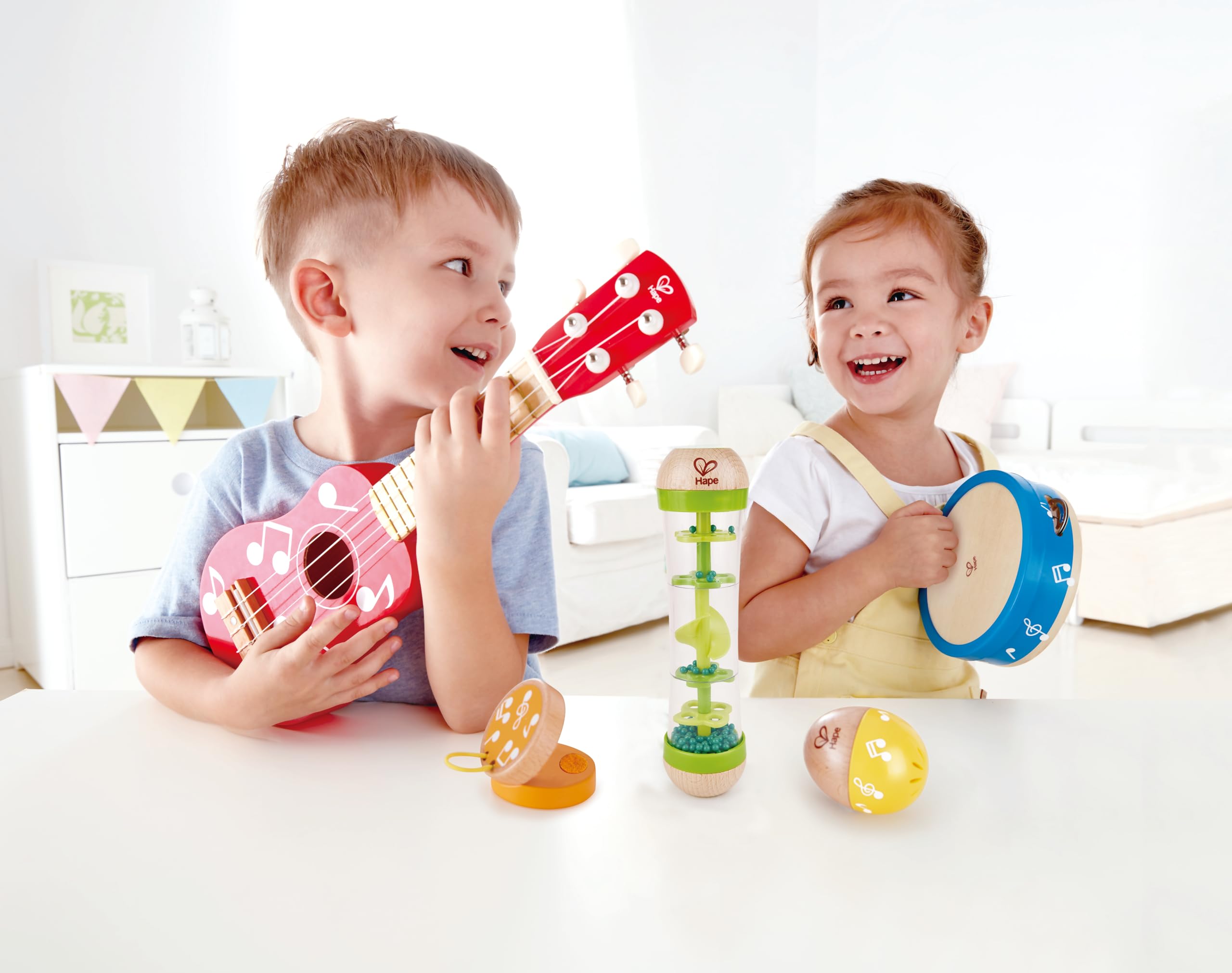 Hape Giochi musicali Mini Band set 5 pezzi strumenti musicali