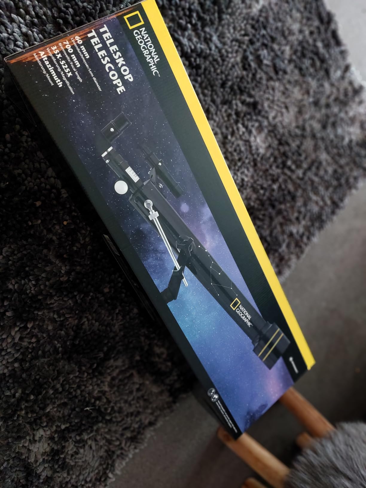 National Geographic Telescopi 60/700 Telescopio AZ rifrattore