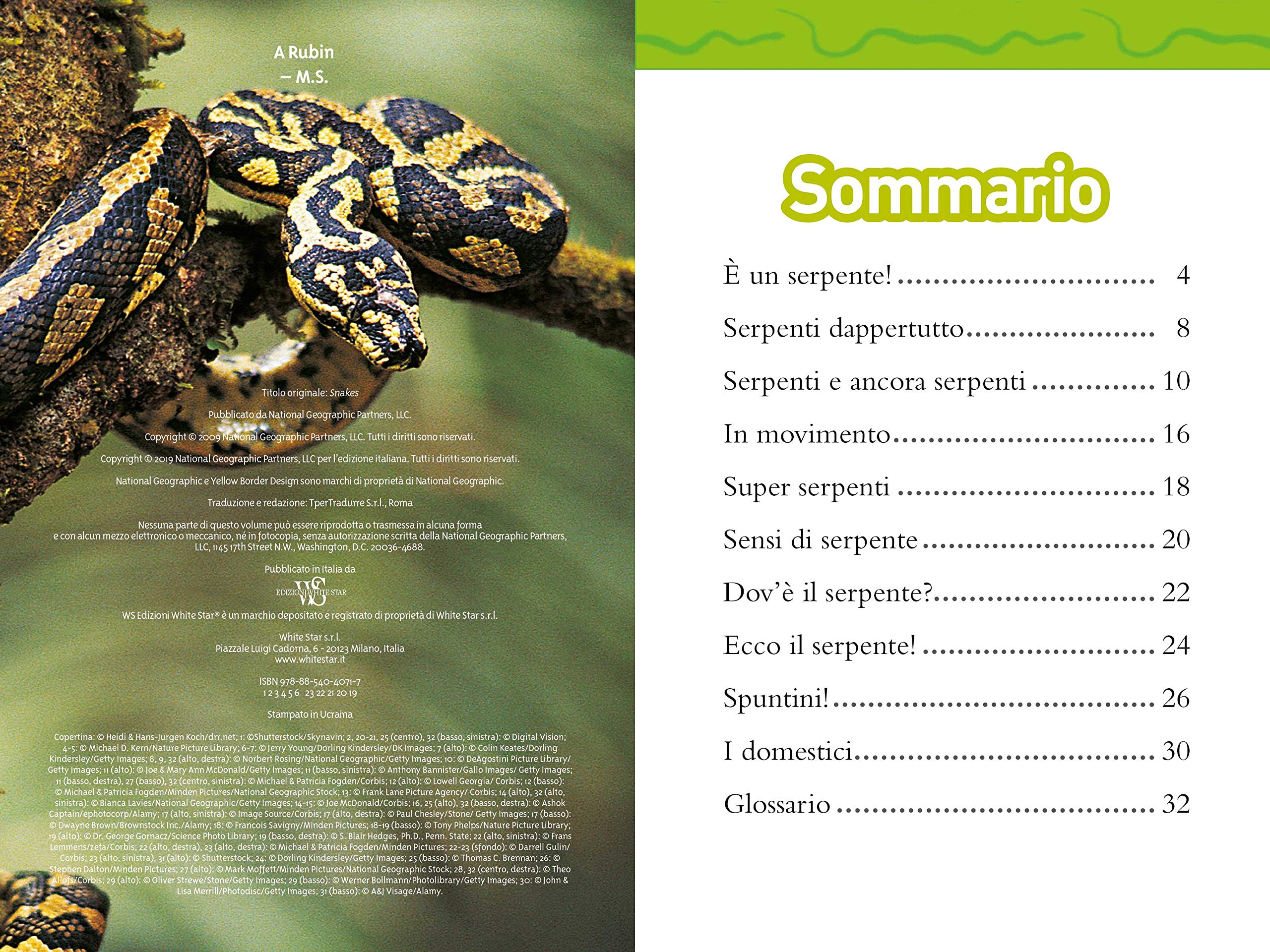 National Geographic Kids – Libri Serpenti. Livello 3 libro lettura