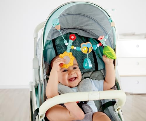 Hape Giocattoli per l'infanzia Gioco per carrozzina sonaglio ape e girasole