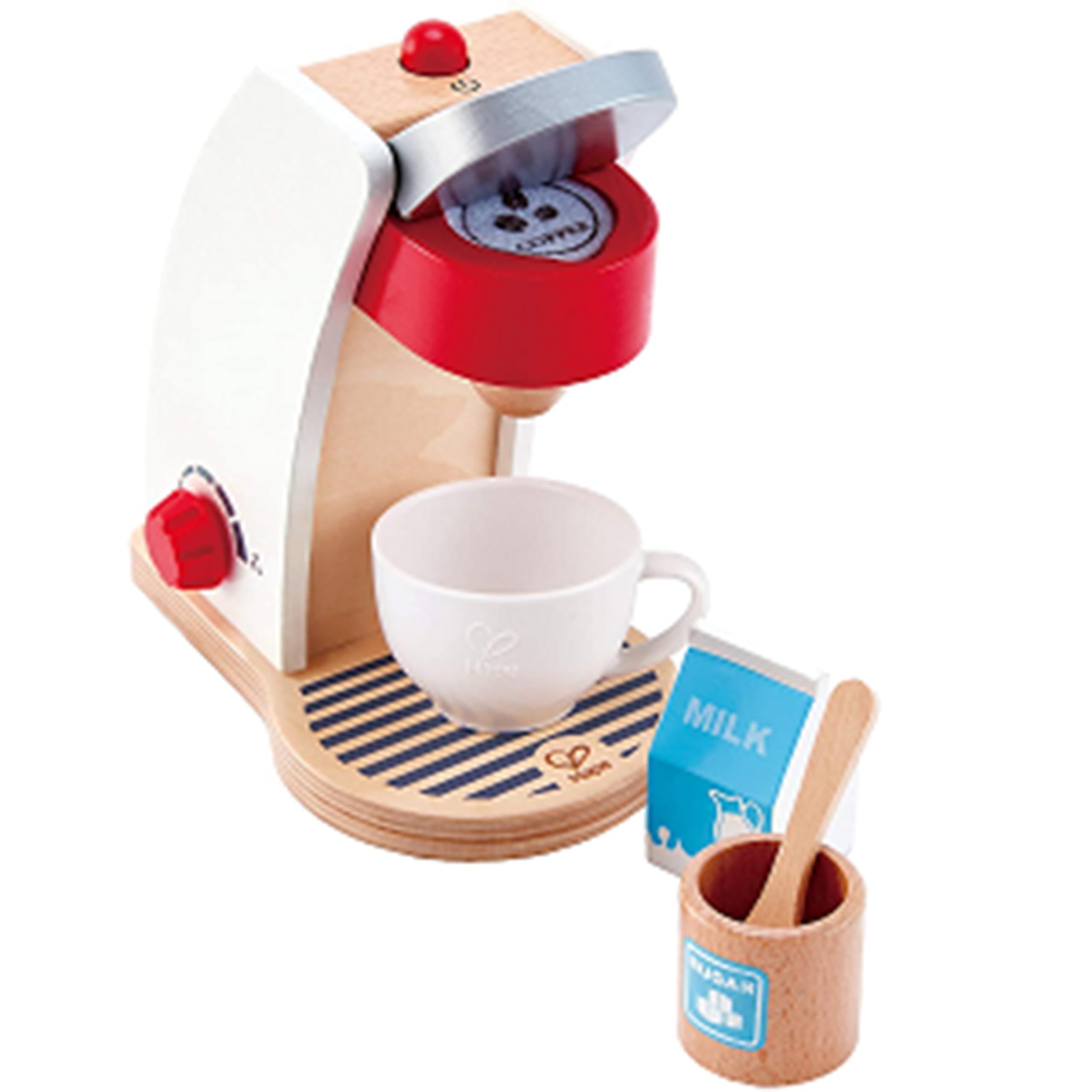 Hape Cucina e accessori Macchinetta del caffè giocattolo in legno dai 2 anni