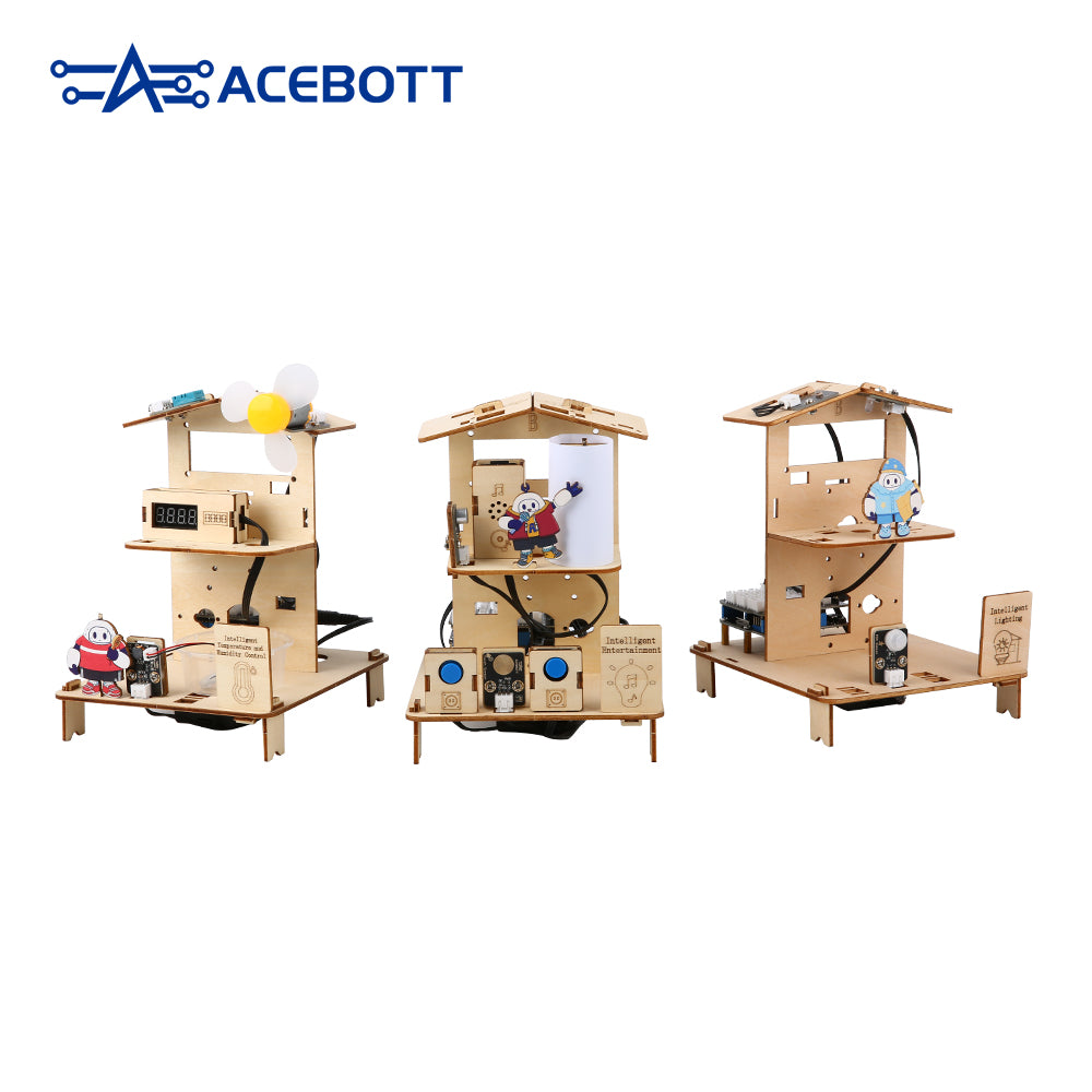 ACEBOTT Education Solution Series QE023 kit casa intelligente livello 1