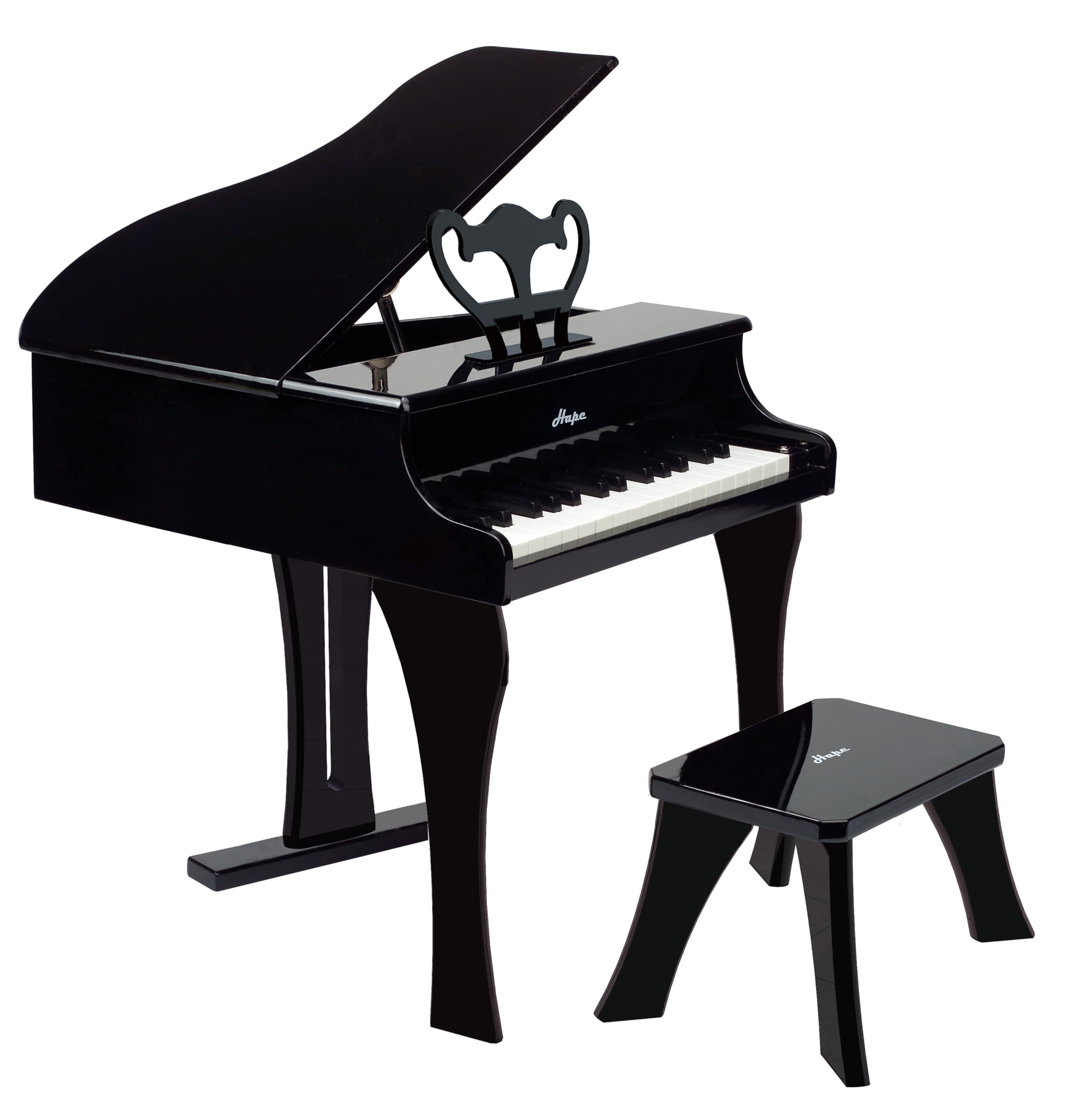 Hape Giochi musicali E0320 Pianoforte a Coda Nero