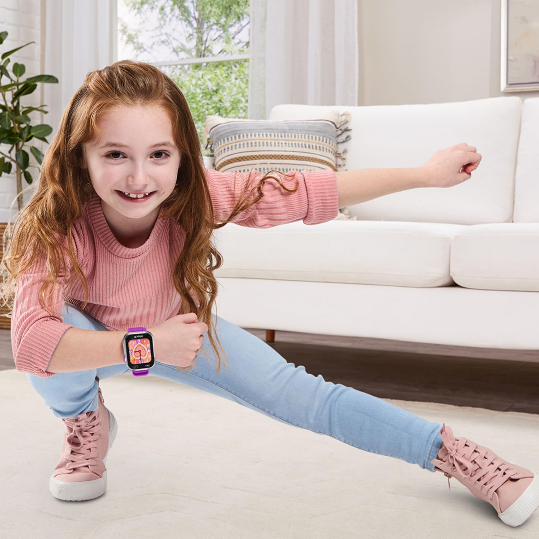 VTech Kidizoom Smartwatch DX4 smartwatch 16 in 1 Dark Pink