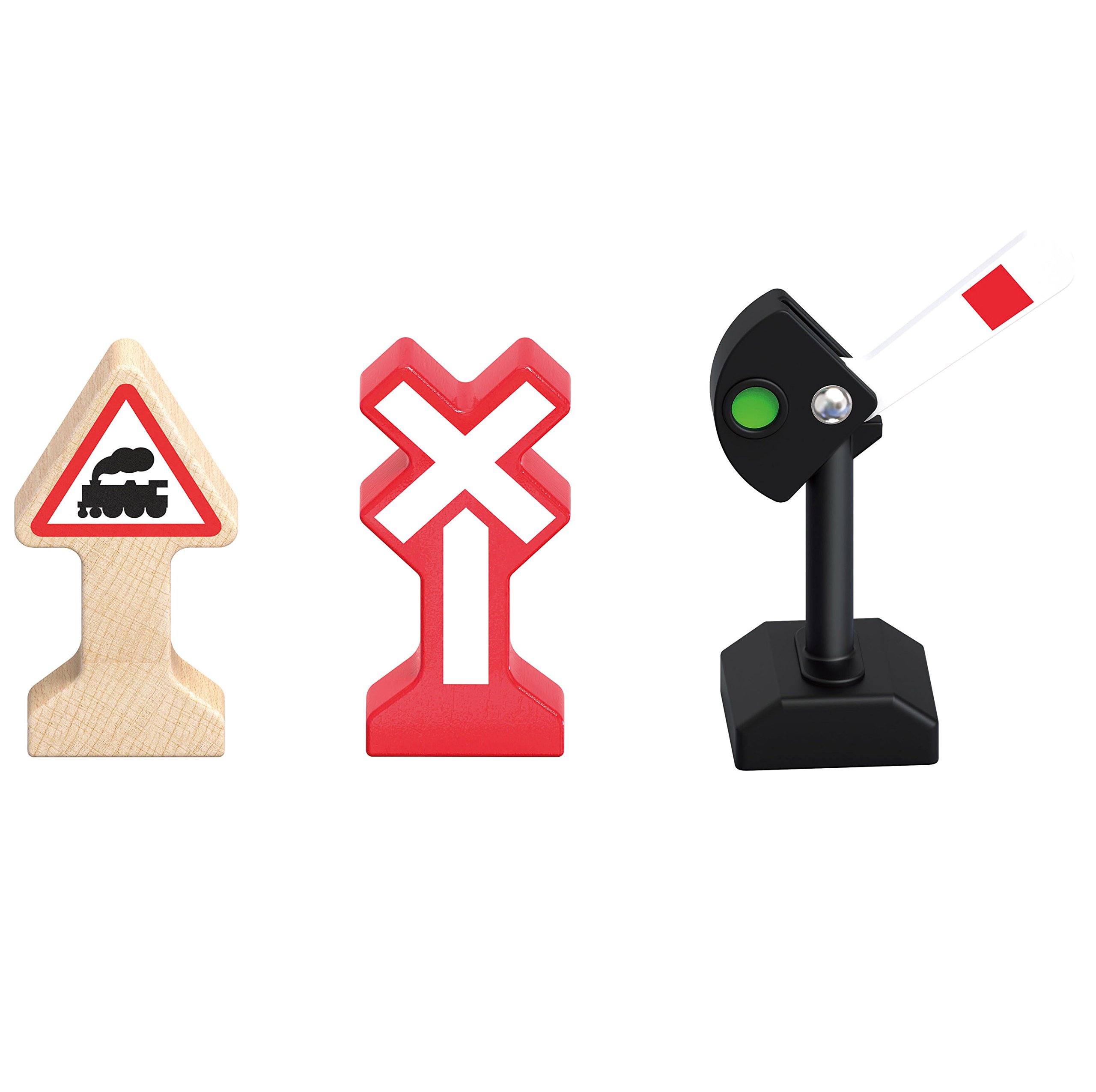 Hape Treno E3724 set di binari e segnali meccanici