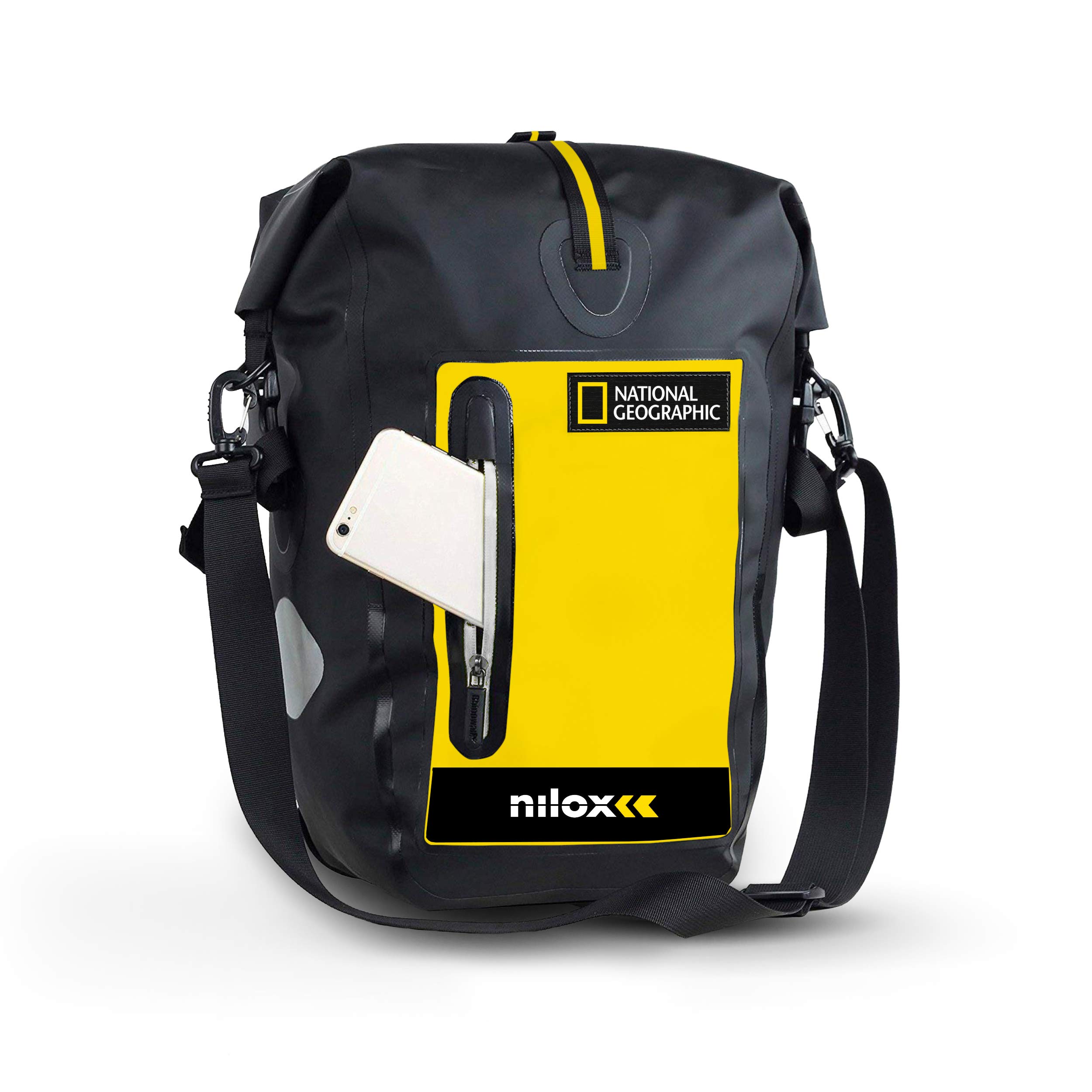 Nilox National Geographic borsa bici per notebook 15,6 pollici impermeabile