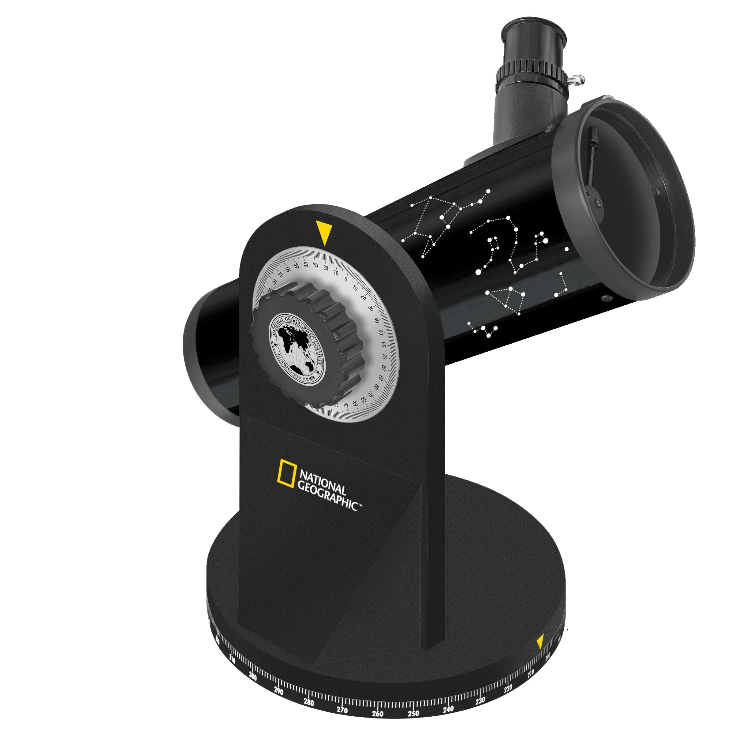 National Geographic Telescopi 76/350 telescopio compatto con filtro lunare