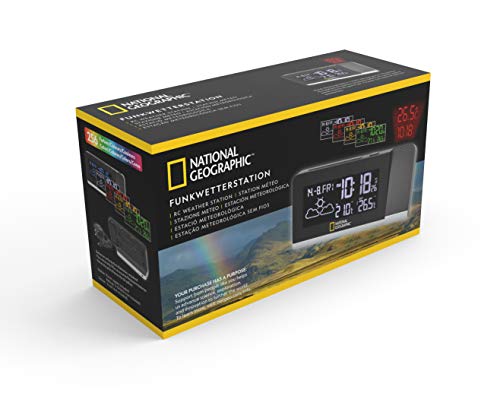 National Geographic Stazioni meteorologiche ed elettronica outdoor Multi Colour stazione meteo con proiettore