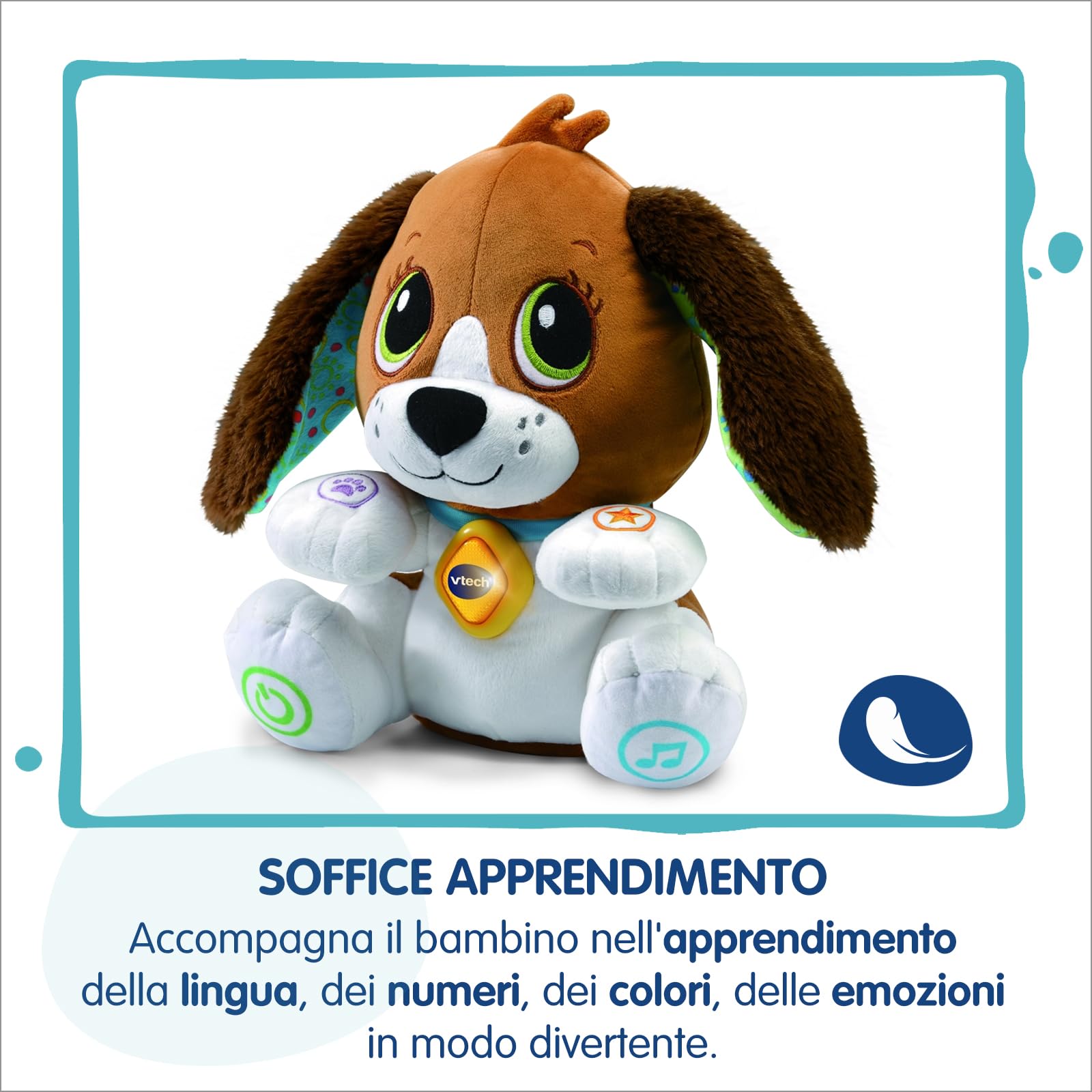VTech Giocattoli 1-3 anni Fido, Parla e Gioca con Me peluche interattivo