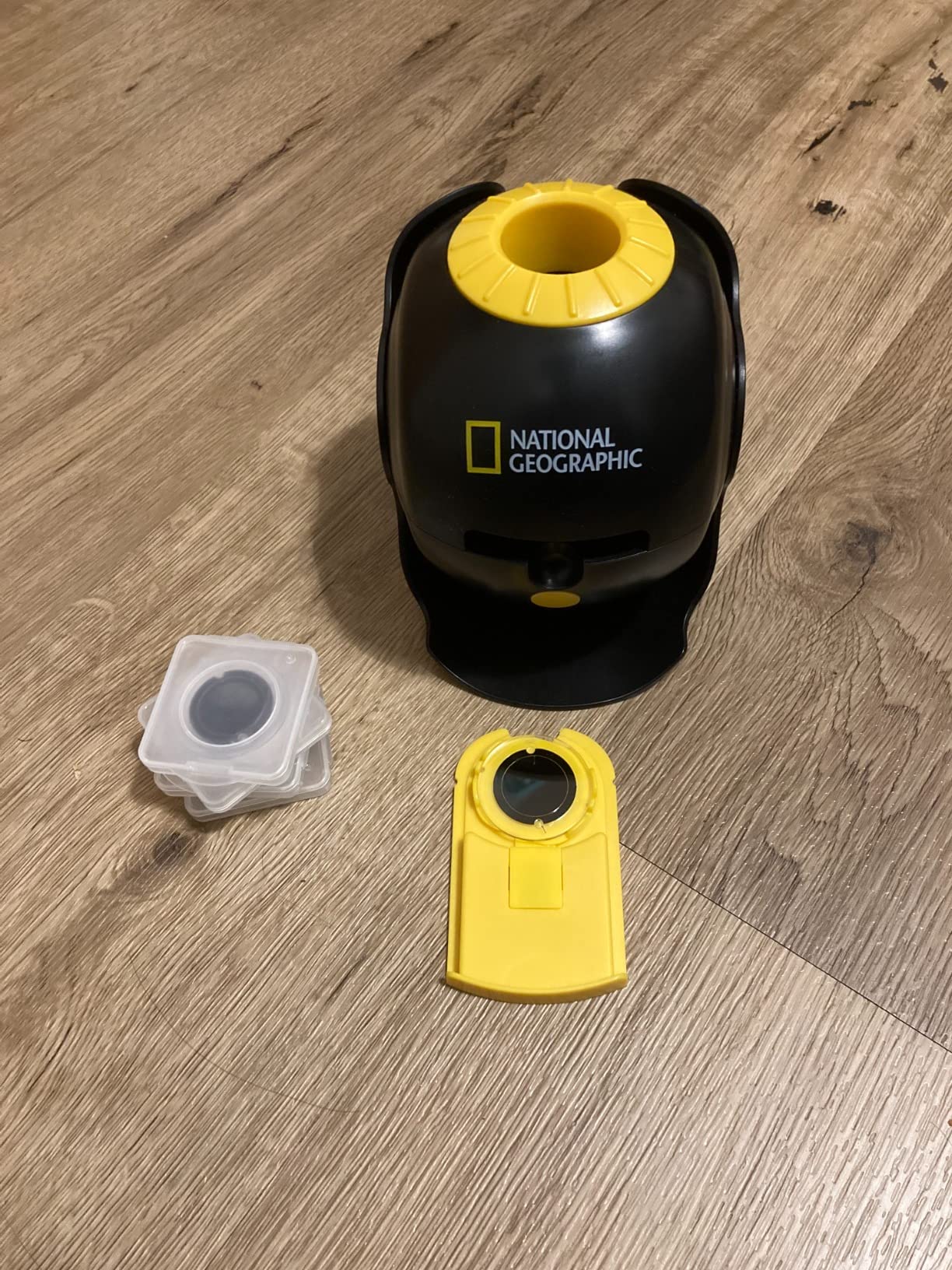 National Geographic Stazioni meteorologiche ed elettronica outdoor 9105800 proiettore sistema solare nero giallo