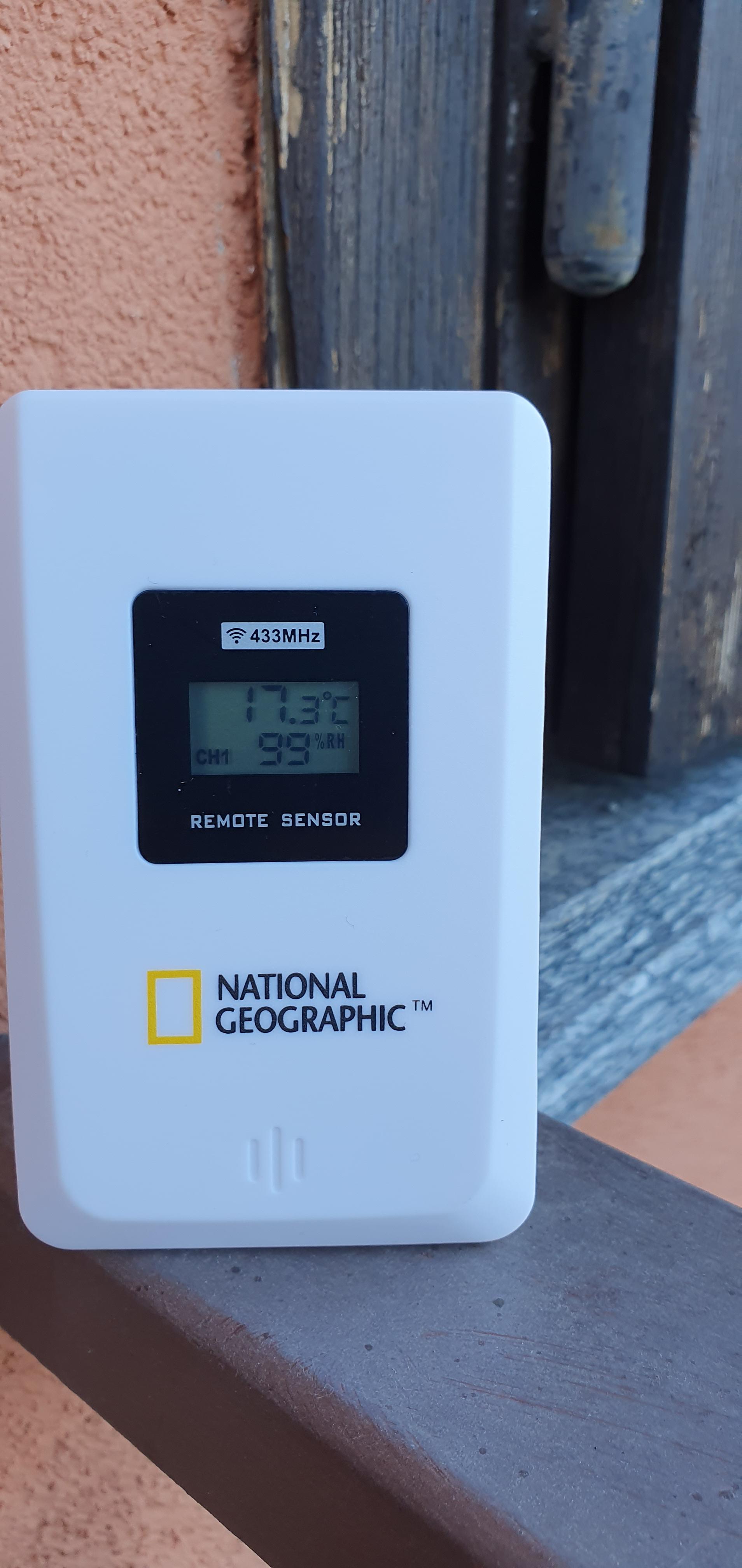 National Geographic Stazioni meteorologiche stazione meteo radio nera