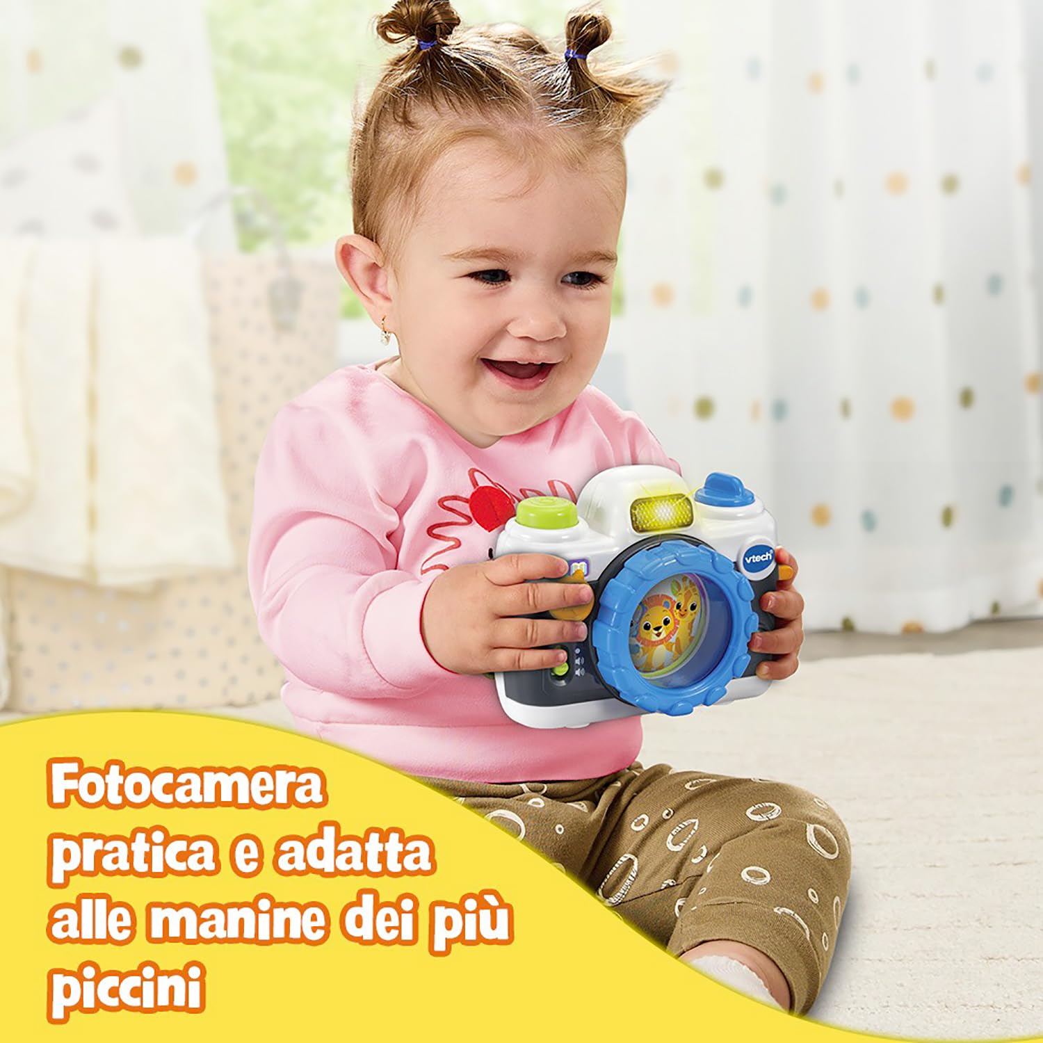 VTech Giocattoli 1-3 anni La Mia Prima Fotocamera giocattolo 12-36 mesi
