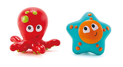 Hape Giochi da bagno Spruzzini del Fondo Oceanico set 2 pezzi