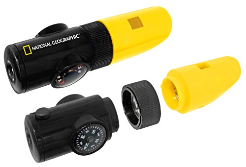 National Geographic Stazioni meteorologiche ed elettronica outdoor 9132000 fischietto 6in1
