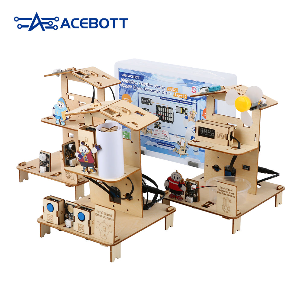 ACEBOTT Education Solution Series QE023 kit casa intelligente livello 1