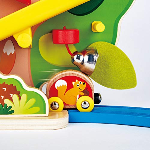 Hape Treno Circuito Treno Scoiattoli Portatile in legno