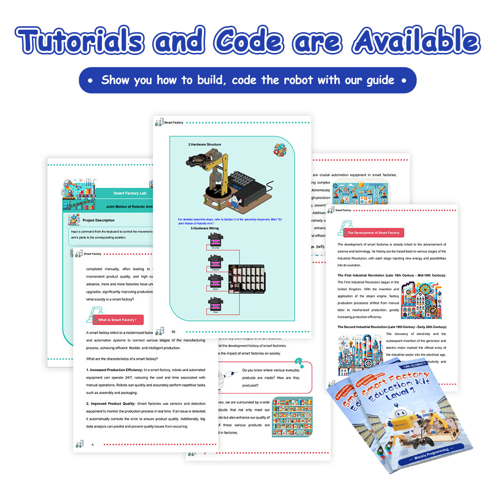 ACEBOTT Education Solution Series QE031 Smart Factory kit fabbrica intelligente