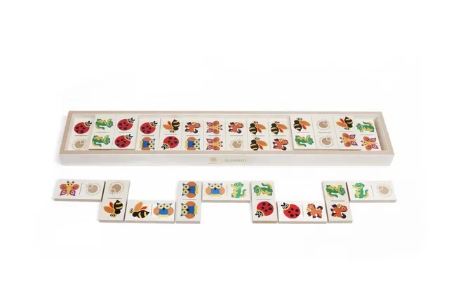 Il Pianeta delle idee Giocare Domino Animali domino in legno